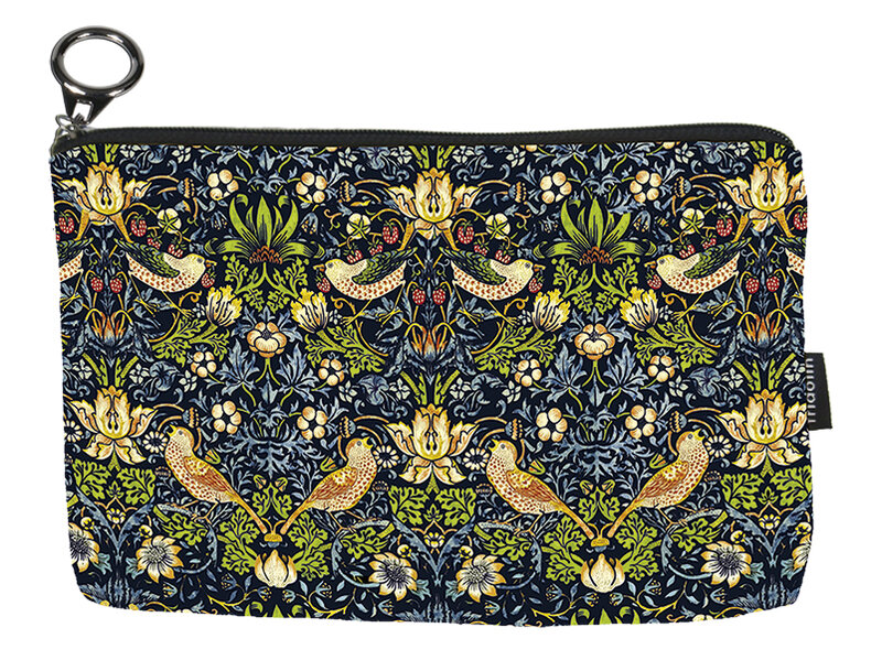 Necessär liten, William Morris, Strawberry Thief