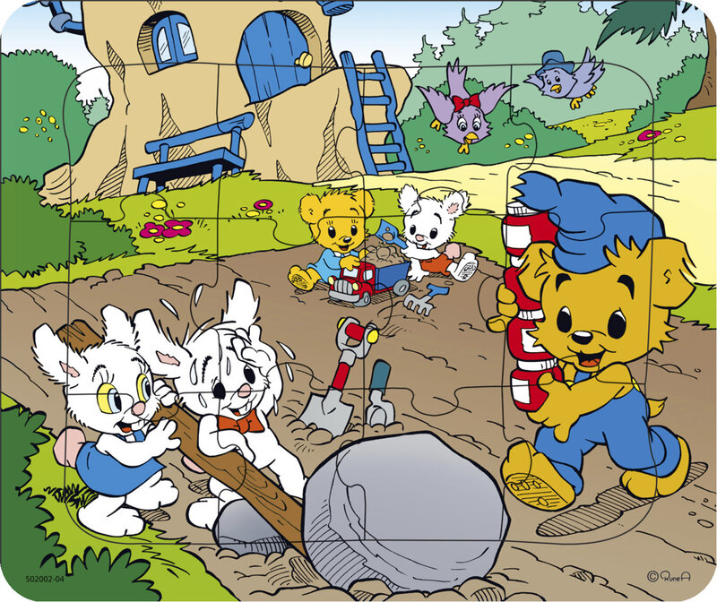 Rampussel Bamse - 12 bitar