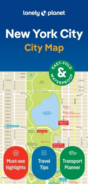 Lonely Planet New York City Map