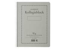 Kollegieblock A4 90 gr Olinjerat